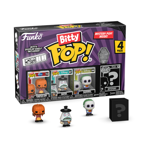 Disney - Funko Bitty Pop! The Nightmare Before Christmas Series 2 Pumpkin King