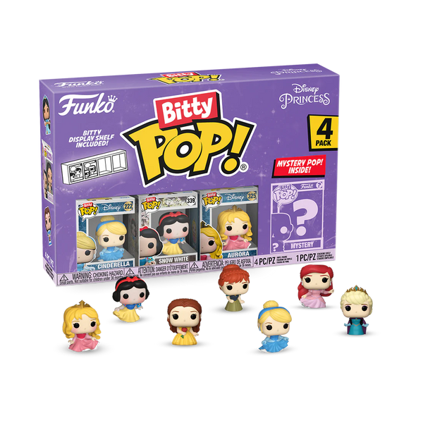 Disney - Funko Bitty Pop! Princess Series 3 Cinderella 4 Pack