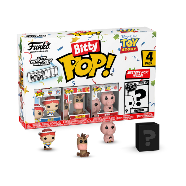 Disney - Funko Bitty Pop! Toy Story Series 2 Jessie 4 Pack