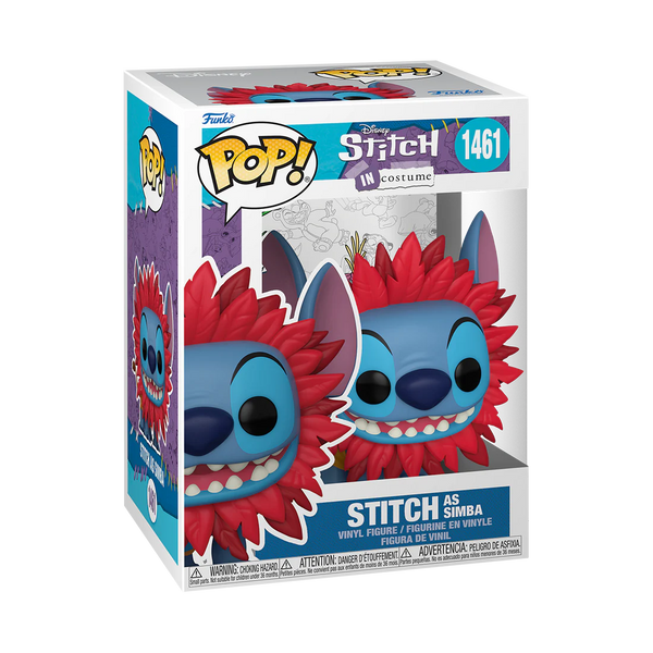 Pop! Disney: Lilo & Stitch Pop! Vinyl Figure - Stitch As Simba