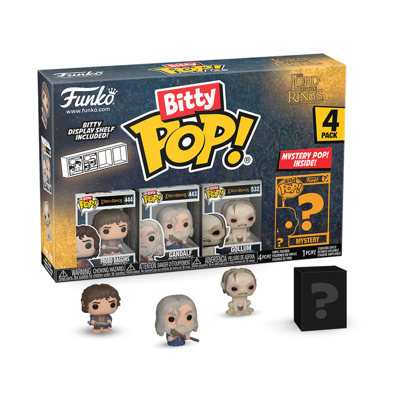 Lord of the Rings - Funko Bitty Pop! Series 1 Frodo 4 Pack