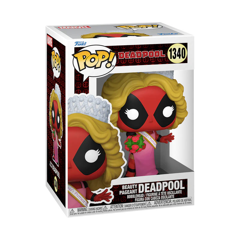 Pop! Marvel: Deadpool Pop! Vinyl Figure - Beauty Pageant Deadpool