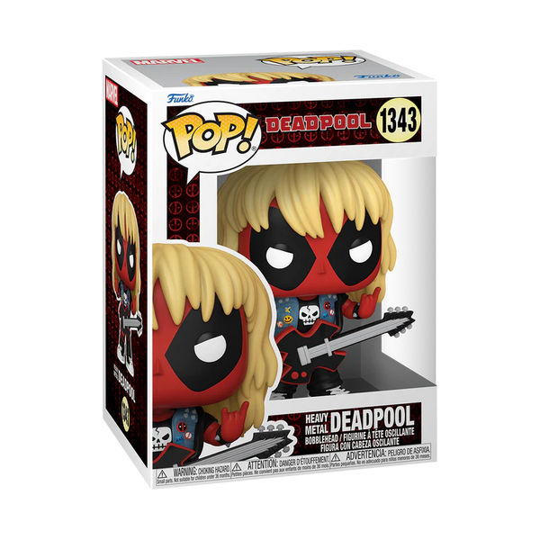 Pop! Marvel: Deadpool Pop! Vinyl Figure - Heavy Metal Deadpool