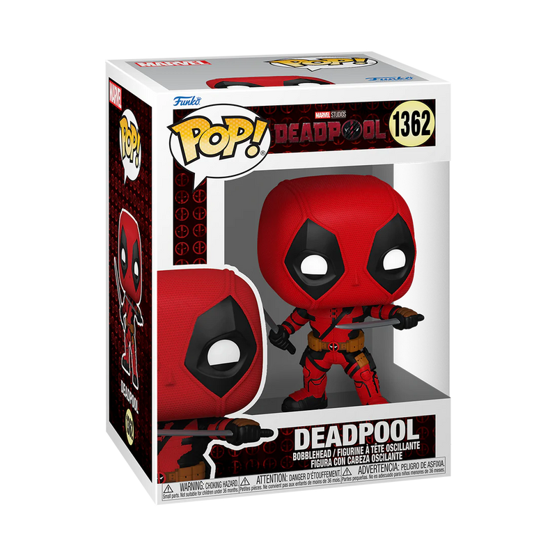 Pop! Marvel: Deadpool & Wolverine Pop! Vinyl Figure - Deadpool