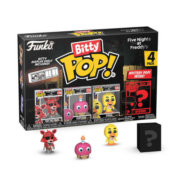 Five Nights At Freddy’s - Funko Bitty Pop! Five Nights At Freddy’s Series 2 Foxy 4 Pack