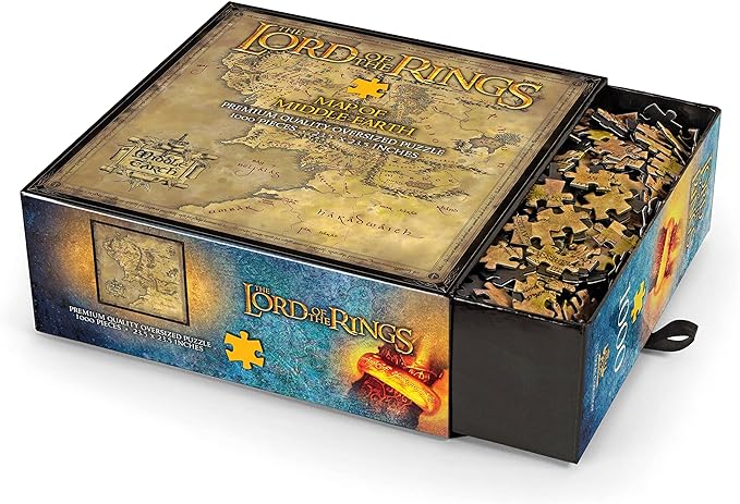 Lord of the Rings - Map of Middle Earth 1000pc Jigsaw Puzzle