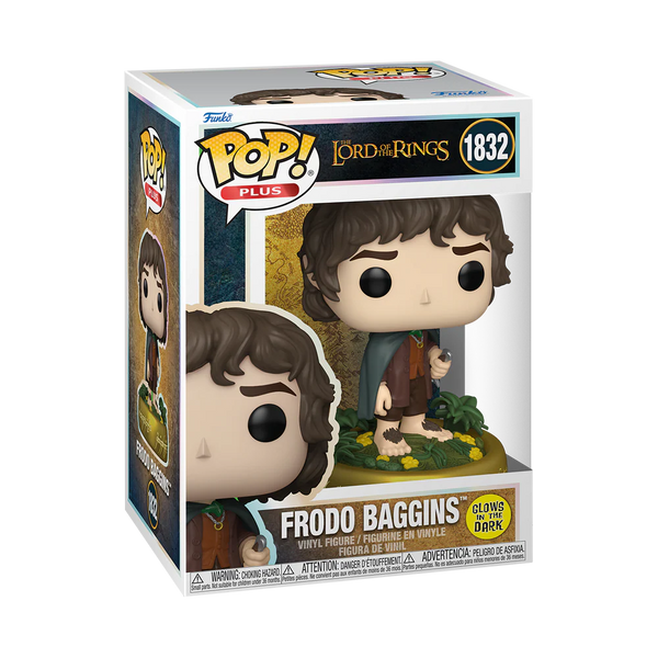 Pop! Movies: The Lord of The Rings Pop! Vinyl Figure - Frodo Baggins Glow