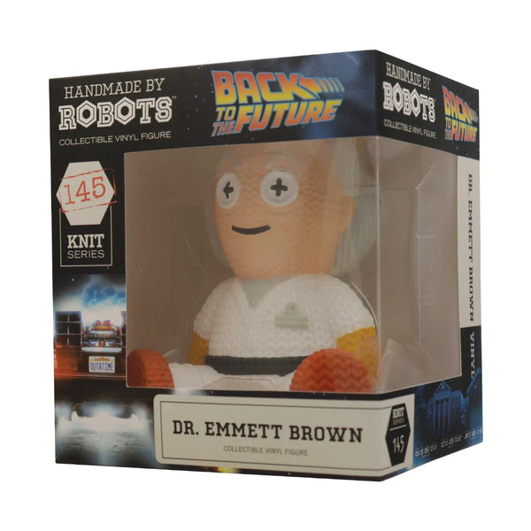 Back To The Future - Handmade By Robots Doc Brown Collectible Vinyl Figure