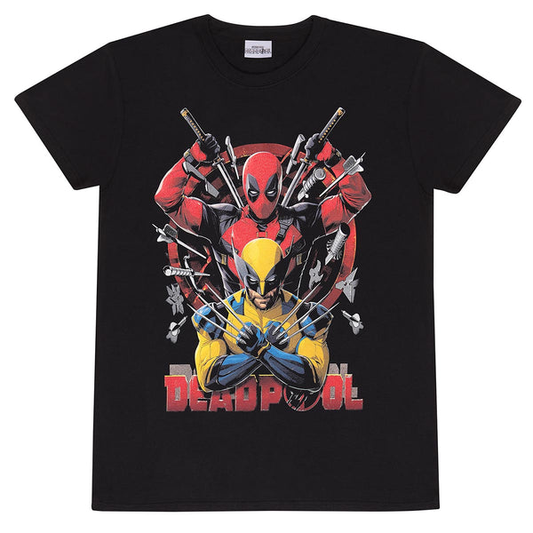 Marvel - Deadpool 3 Deadpool/Wolverine Weapons Unisex T-Shirt