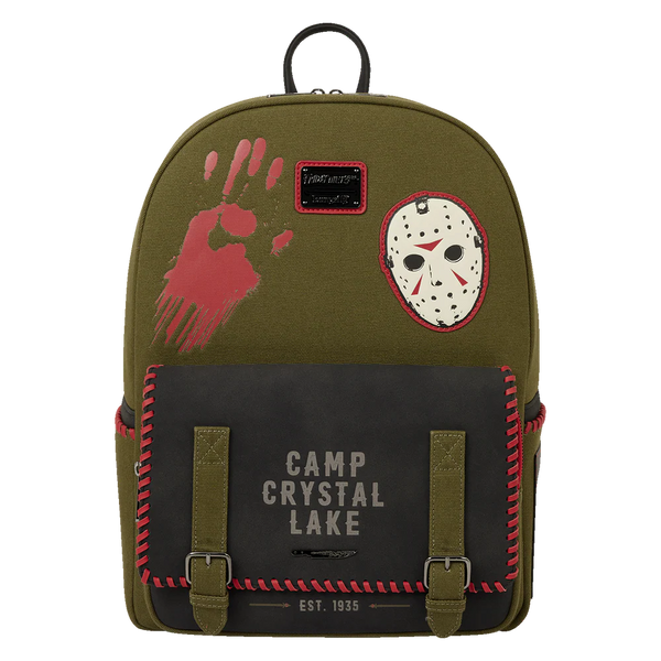 Friday the 13th - Loungefly Camp Crystal Lake Full Size Backpack
