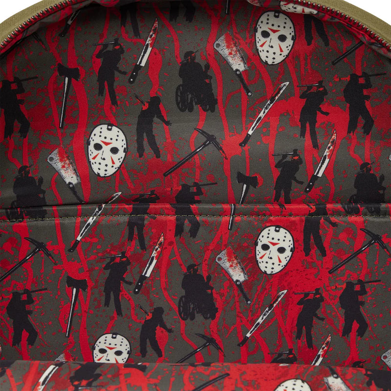 Friday the 13th - Loungefly Camp Crystal Lake Full Size Backpack