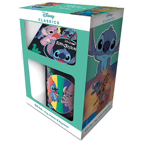 Disney - Lilo & Stitch (You're My Fave) Mug, Coaster and Keychain Sets