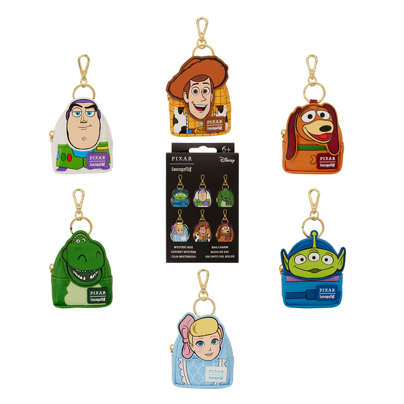 Disney - Loungefly Toy Story 30th Anniversary Mystery Mini Backpack Keychain Charm
