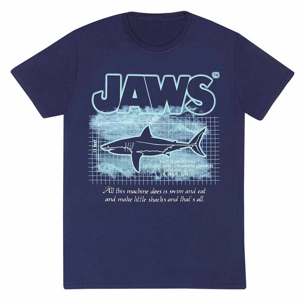 Jaws – Great White Info Unisex T-Shirt