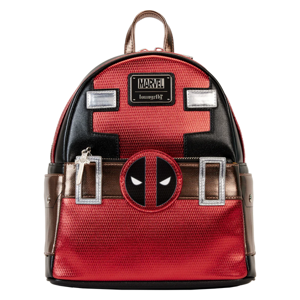 Marvel - Loungefly Deadpool Metallic Collection Cosplay Mini Backpack