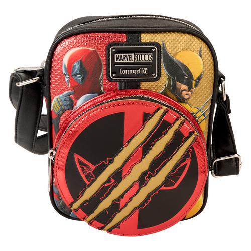 Marvel - Loungefly Deadpool & Wolverine Crossbody Bag