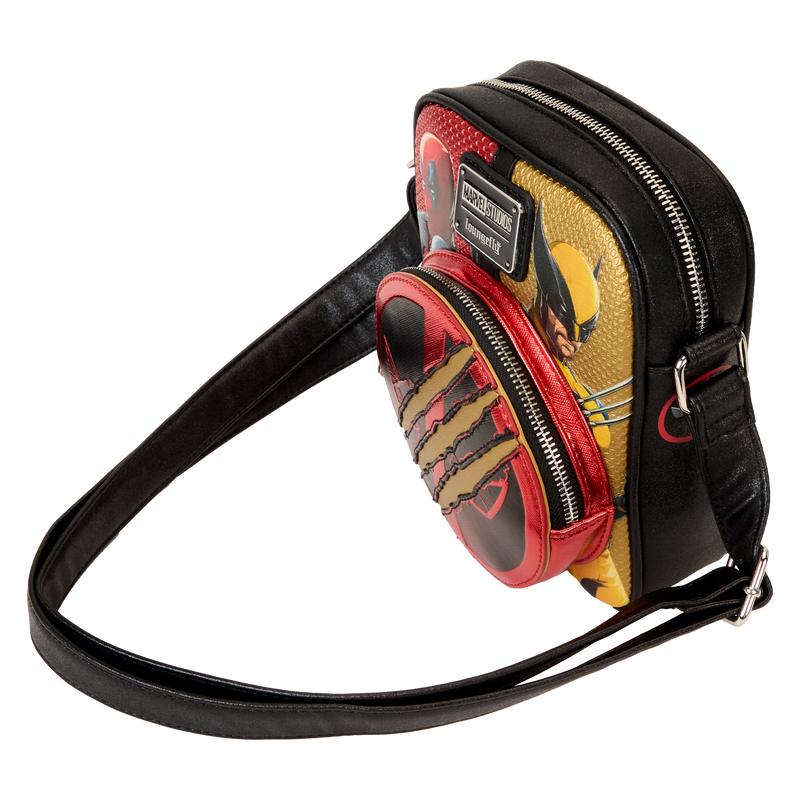 Marvel - Loungefly Deadpool & Wolverine Crossbody Bag