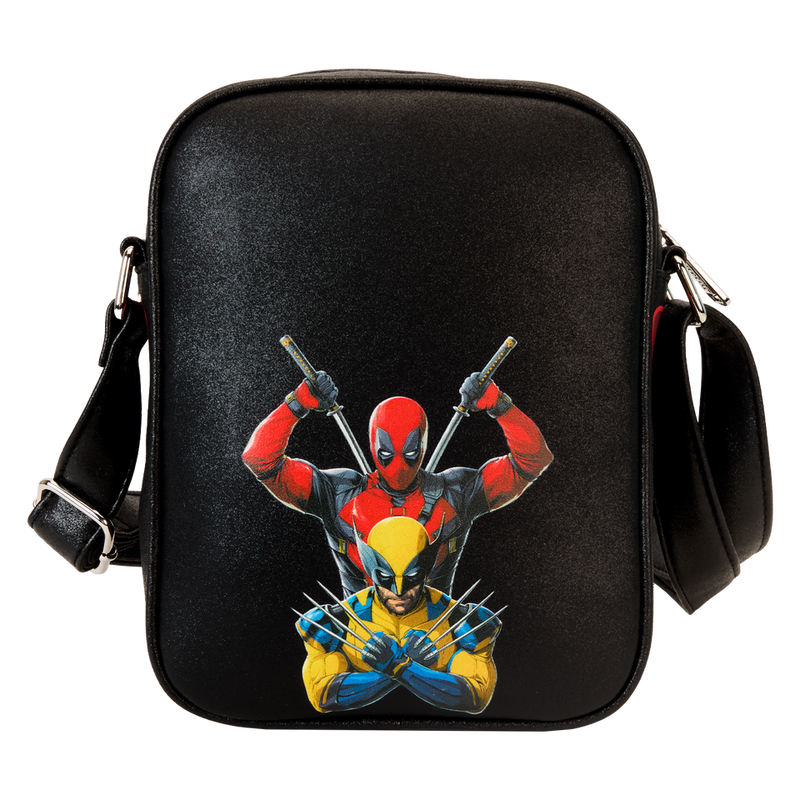 Marvel - Loungefly Deadpool & Wolverine Crossbody Bag