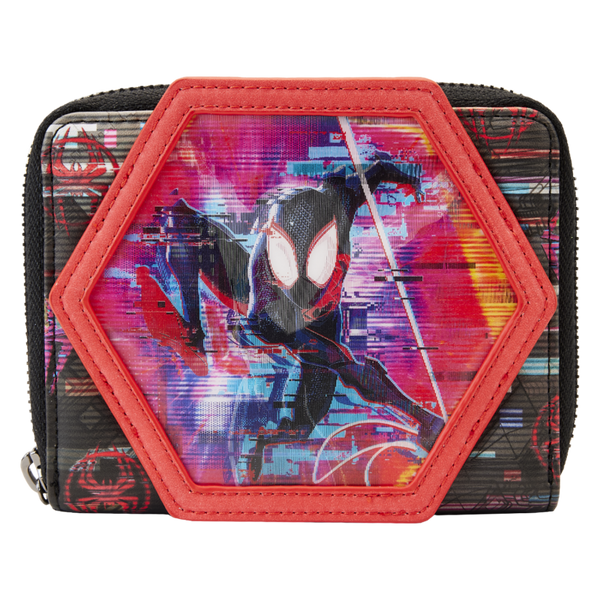 Marvel - Loungefly Across The Spiderverse Lenticular Zip Around Purse