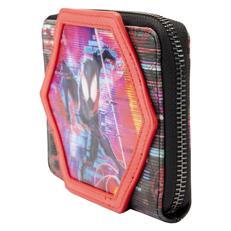 Marvel - Loungefly Across The Spiderverse Lenticular Zip Around Purse