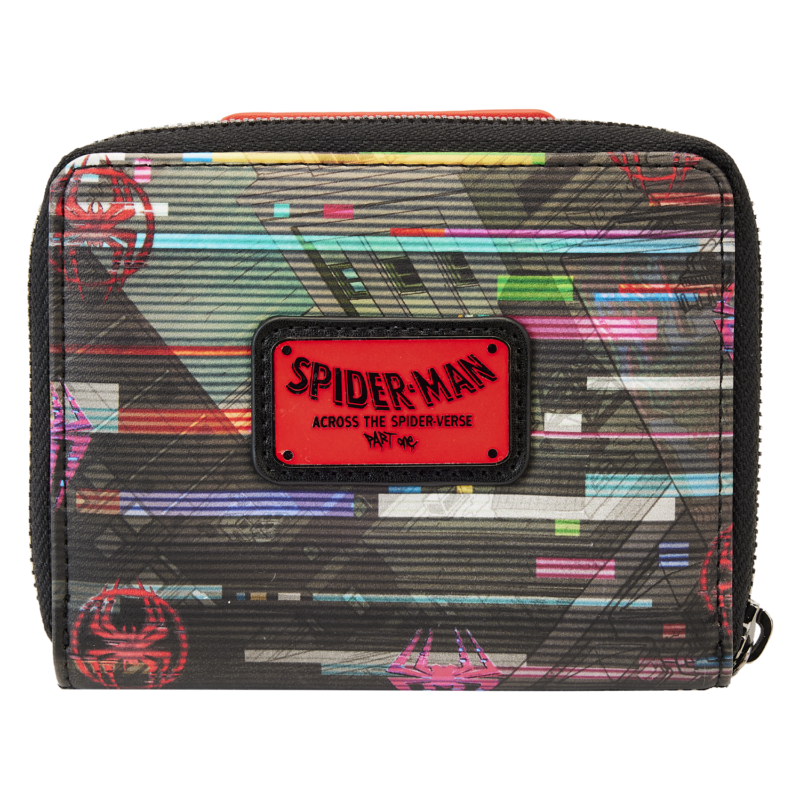 Marvel - Loungefly Across The Spiderverse Lenticular Zip Around Purse