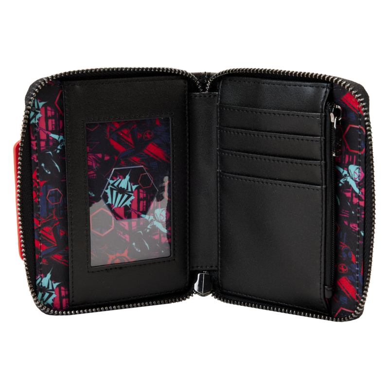 Marvel - Loungefly Across The Spiderverse Lenticular Zip Around Purse