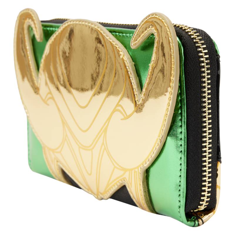 Marvel - Loungefly Shine Loki Zip Around Purse