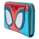 Marvel - Loungefly Shine SpiderMan Cosplay Zip Around Purse