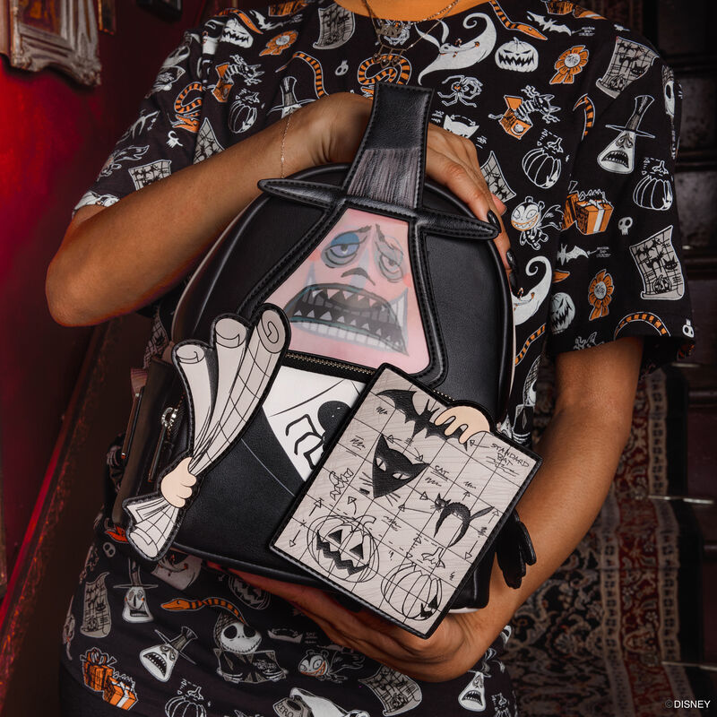 Disney - Loungefly The Nightmare Before Christmas Mayor with Plans Cosplay Lenticular Mini Backpack