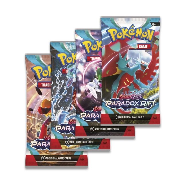 Pokemon - TCG: Scarlet and Violet Paradox Rift Booster Pack (10 Cards)