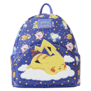 Pokemon - Loungefly Sleeping Pikachu and Friends Mini Backpack