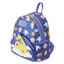 Pokemon - Loungefly Sleeping Pikachu and Friends Mini Backpack