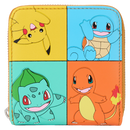 Pokemon - Loungefly Pokemon Zip Around Purse