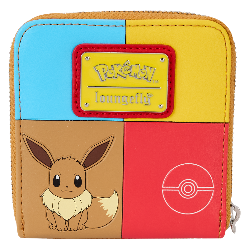 Pokemon - Loungefly Pokemon Zip Around Purse