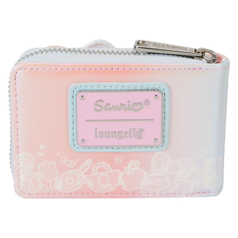 Sanrio - Loungefly Hello Kitty 50th Anniversary Clear and Cute Cosplay Accordion Purse