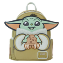 Star Wars - Loungefly The Mandalorian Grogu and Crabbies Mini Backpack
