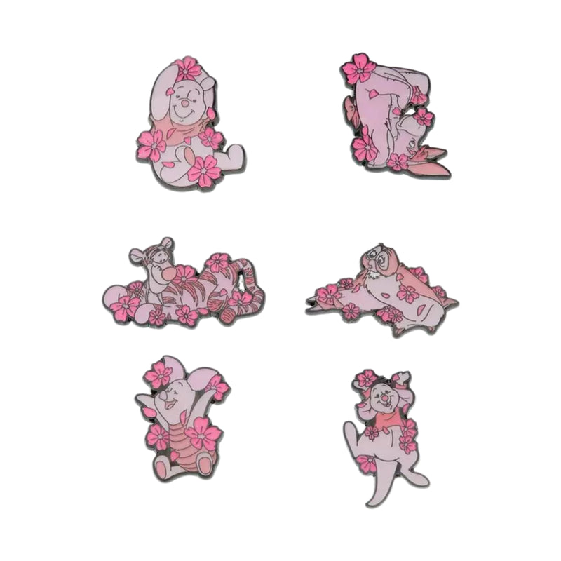 Disney - Loungefly Winnie The Pooh and Friends Cherry Blossom Blind Box Blind Box Pins.