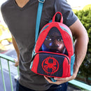 Marvel - Loungefly Spider-Verse Miles Morales Hoody Cosplay Mini Backpack