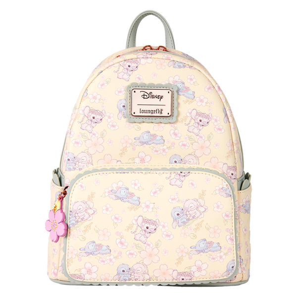 Disney - Loungefly Lilo and Stitch Cherry Blossom Cute Stitch Mini Backpack