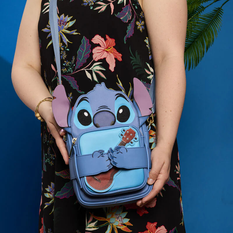 Disney - Loungefly Lilo and Stitch Stitch Camping Crossbuddies Bag