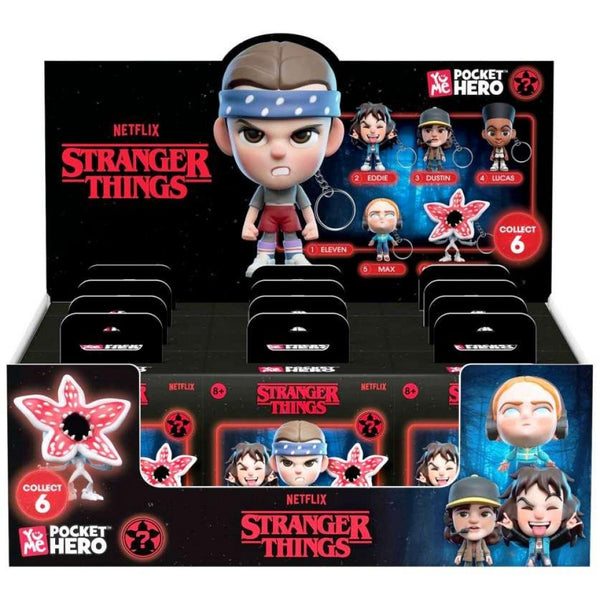 Stranger Things - Pocket Hero 3D Keychains Mystery Blind Box