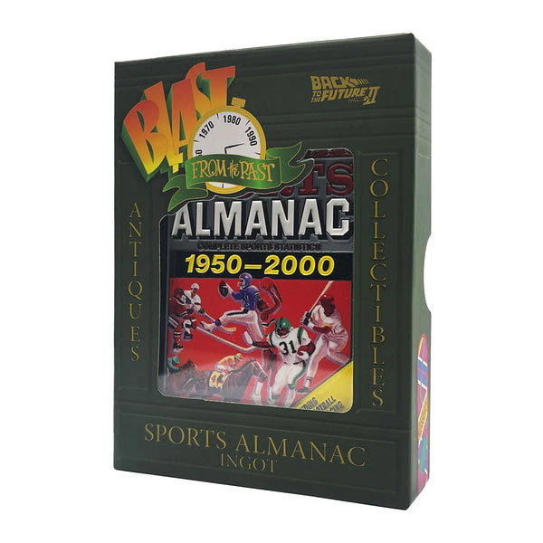 Back to the Future - Limited Edition Sport Almanac Ingot