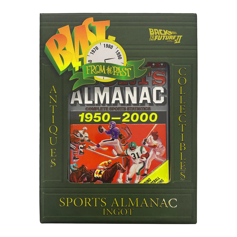 Back to the Future - Limited Edition Sport Almanac Ingot