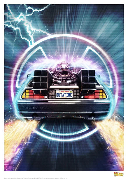 Back To The Future - Limited Edition Art Print