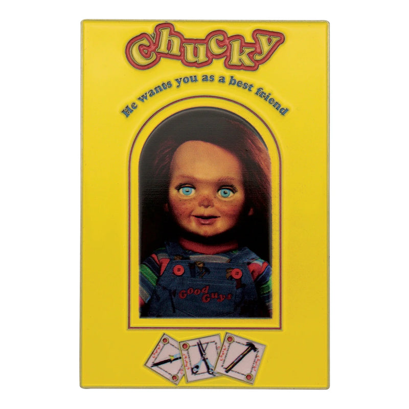 Childs Play - Chucky Limited Edition Ingot and Spell Card