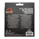 Jurassic Park - Set of 4 Printed Metal Drinks Coasters