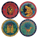Jurassic Park - Set of 4 Printed Metal Drinks Coasters