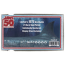 Jaws - 50th Anniversary 24k Gold Plated Regatta Ticket