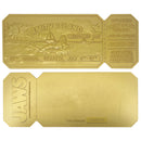 Jaws - 50th Anniversary 24k Gold Plated Regatta Ticket