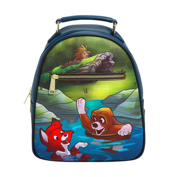 Disney - Loungefly Fox and the Hound Splash Mini Backpack